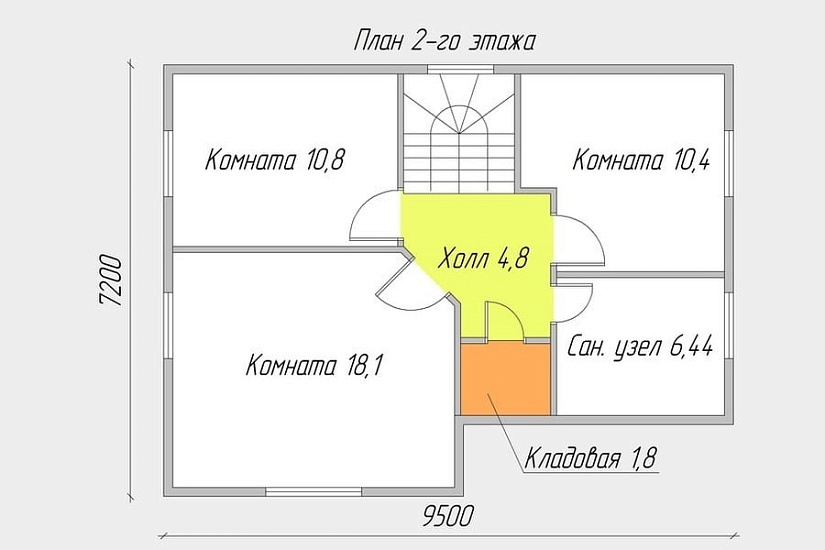Норвег Д-1К 7.2х9.5 м Норвег Д-1К 7.2х9.5 м