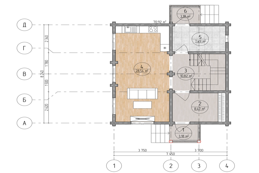 Дом-брус-2этажа-7450х8240-ЭП