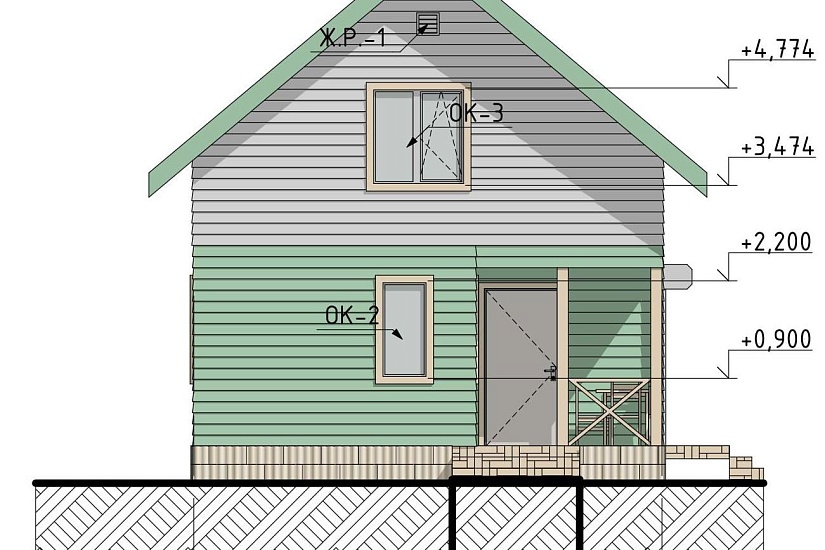 Дом-СИП-1,5эт-6250х6000-АР-КР Дом-СИП-1,5эт-6250х6000-АР-КР