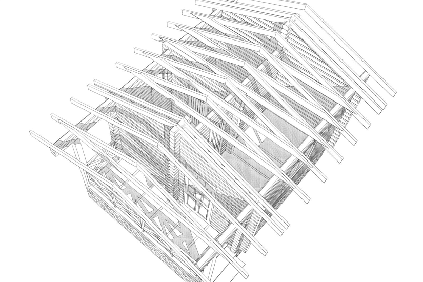 Баня 4х5- 1 эт - проф брус-РД