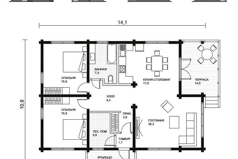 Жилой дом 01054 Жилой дом 01054