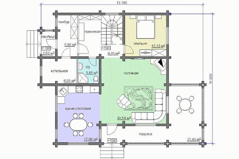 Жилой дом 1990