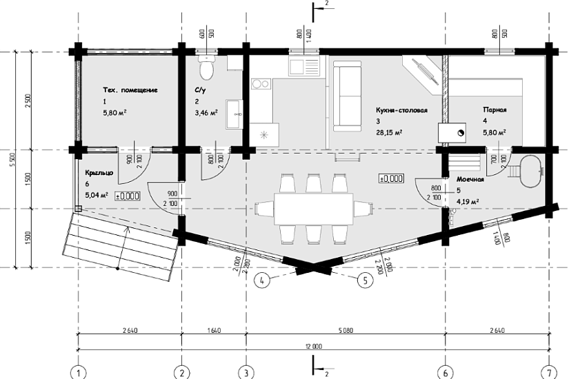 Баня-брус-1,5этажа-12000х5500-ЭП