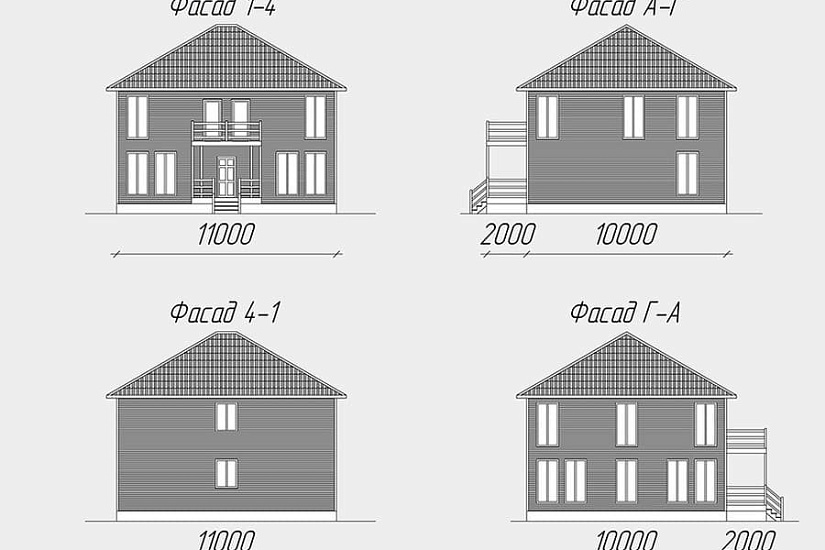 Граф 4К 10.0х11.0 м