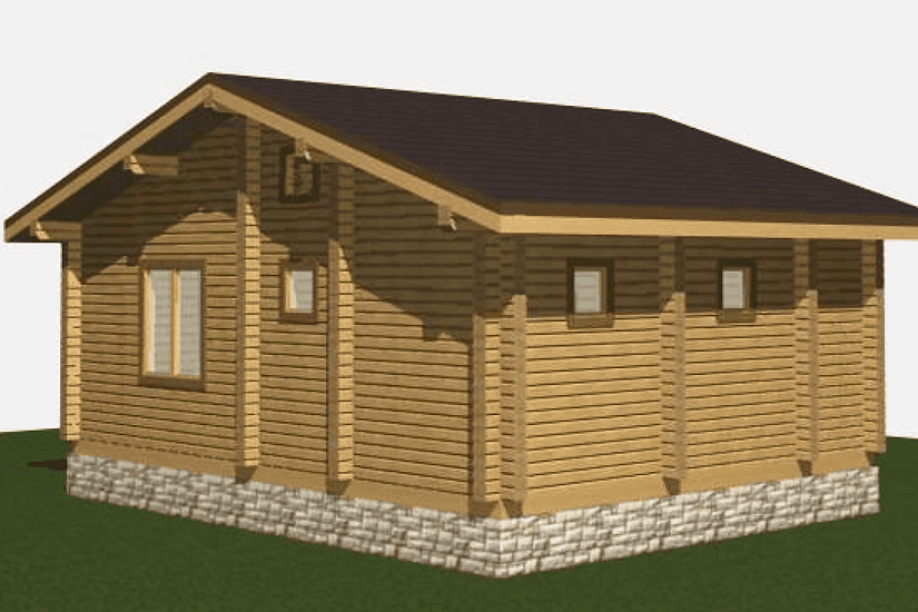 Баня-брус190х140мм-8400х6700м-1этаж-АР