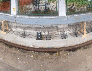 Строительство шумозащитного экрана на винтовых сваях в рамках подготовки к ЧМ по футболу