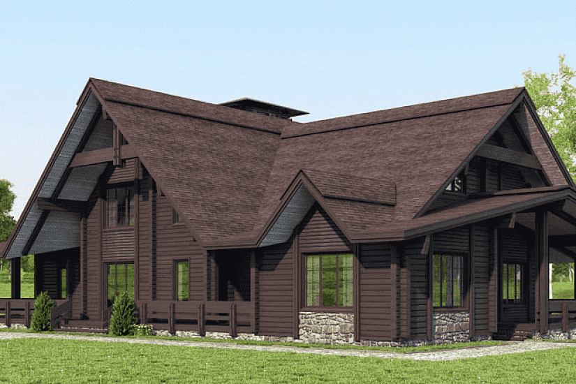 Проект дома "Лесная Заимка"