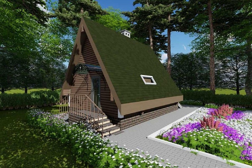 Дом-брус180х142 мм-7х5,5-АР-КД Дом-брус180х142 мм-7х5,5-АР-КД