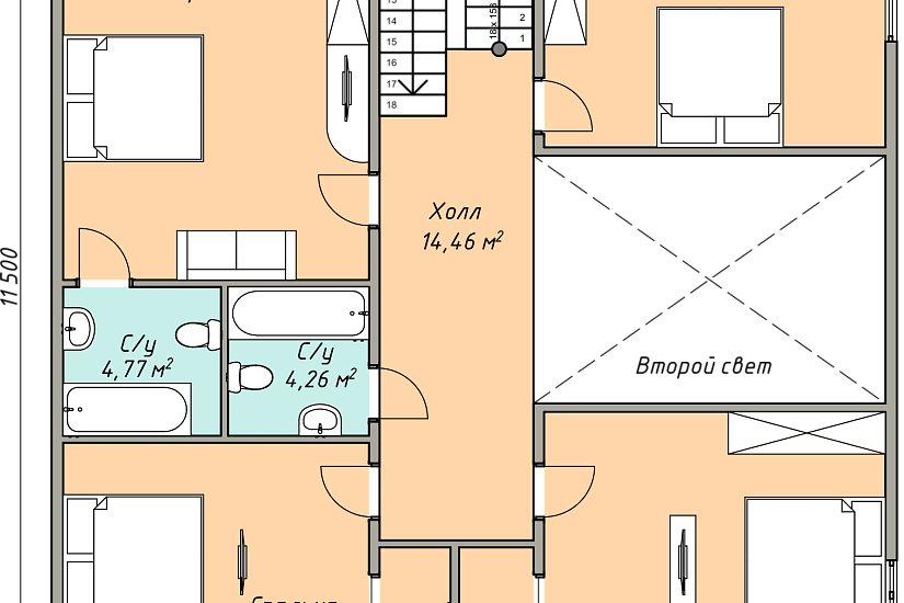Каркасный дом КД-313