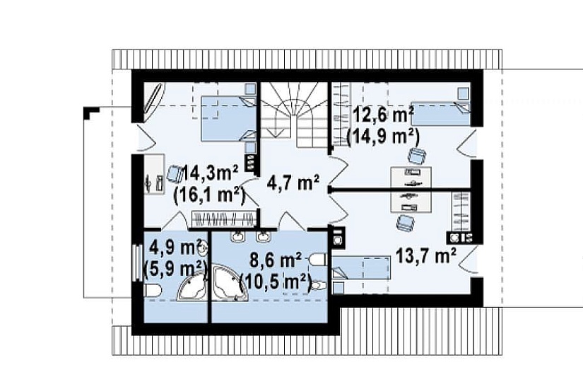 ДОМ ИЗ ГАЗОБЕТОНА ГД-152б