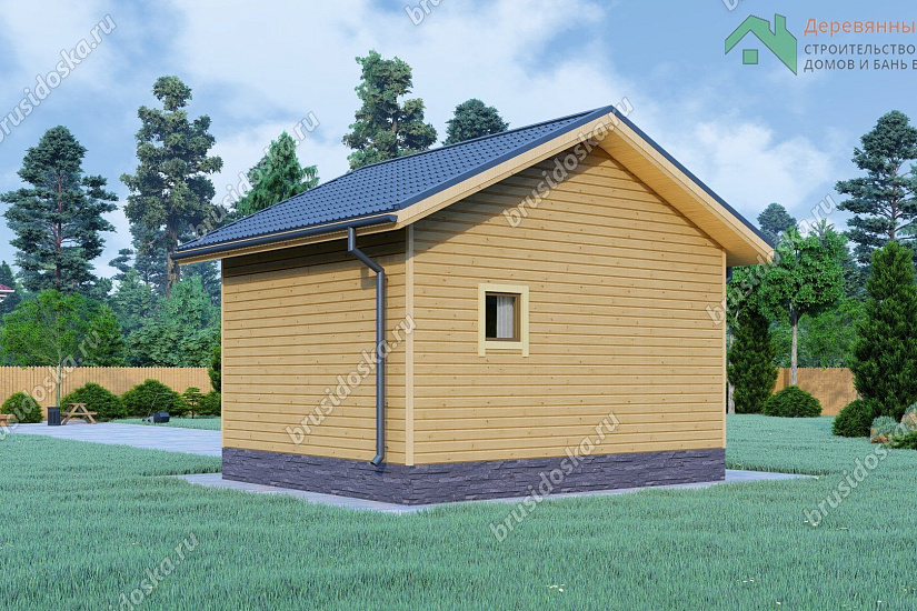 Баня 5х6 из бруса Баня 5х6 из бруса