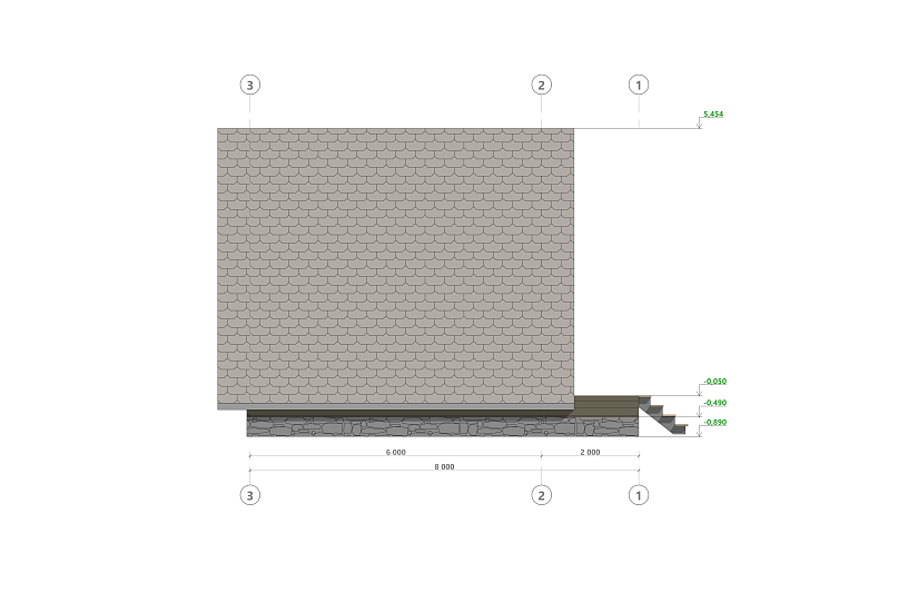 Дом-aframe-каркас-300мм-8000х6000-КР Дом-aframe-каркас-300мм-8000х6000-КР