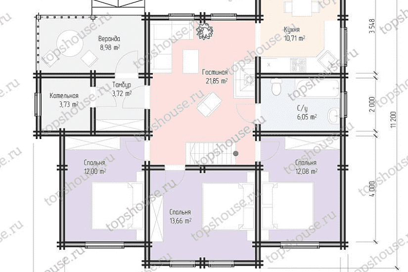ПРОЕКТ ДОМА «ДВОРЦОВАЯ МОЗАИКА»