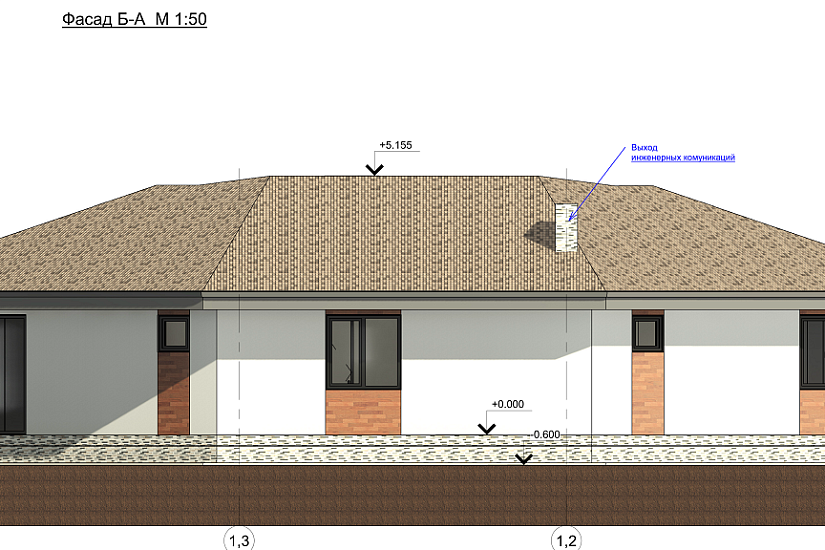 Дом-каркасно-щитовой-1этаж-7000х13000-ЭП Дом-каркасно-щитовой-1этаж-7000х13000-ЭП
