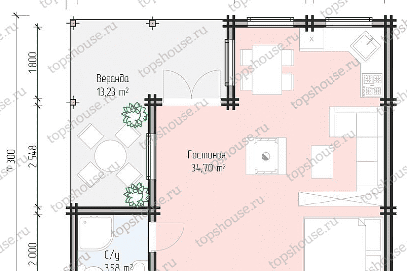 ПРОЕКТ ДОМА «СВЕЖАЯ ИДЕЯ»
