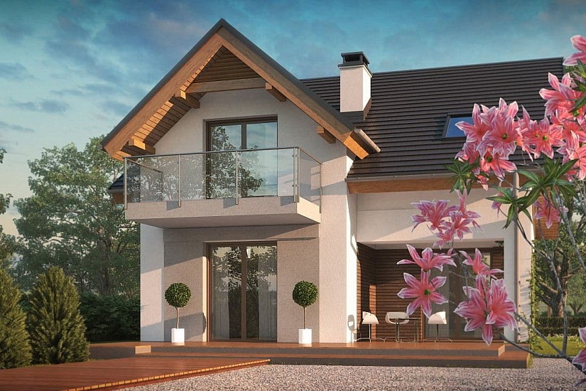 Каркасный дом КД-164