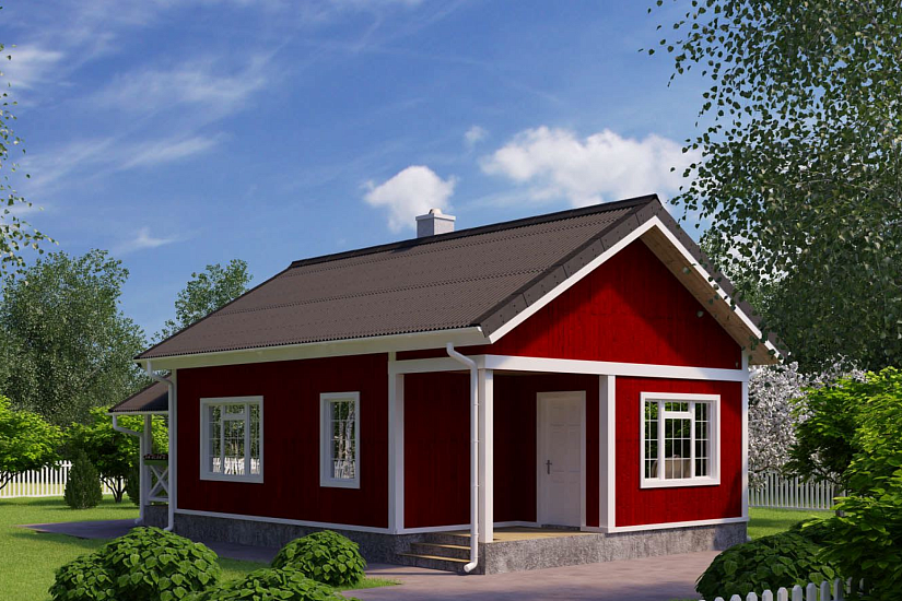 Дом-1,5эт-брус150мм-8500х5700мм-АР Дом-1,5эт-брус150мм-8500х5700мм-АР