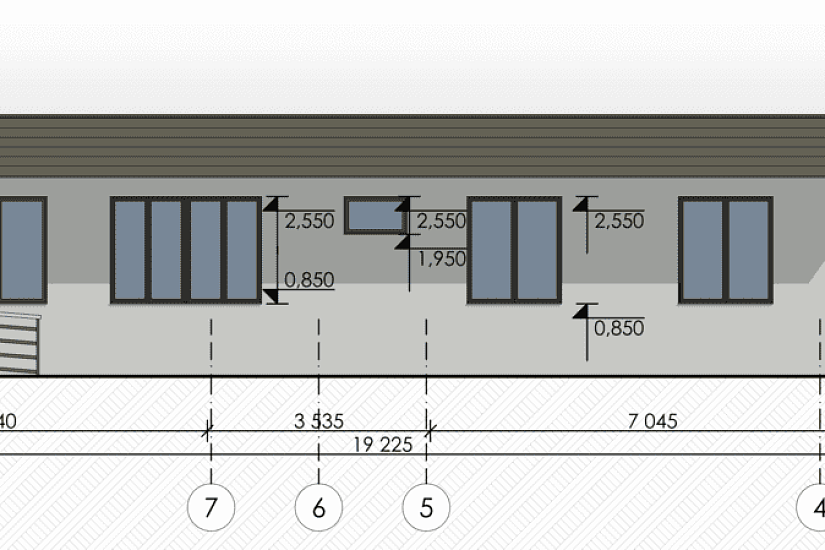 Дом-блочный 300мм-20980х15317мм-1эт-АР