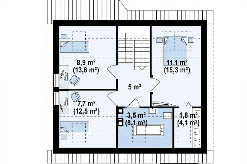 ДОМ ИЗ ГАЗОБЕТОНА ГД-97б