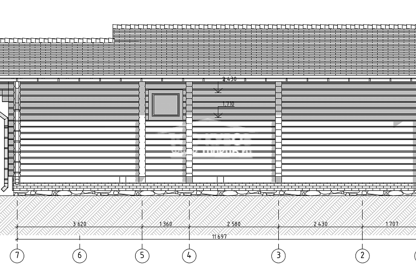 Дом - баня 2392