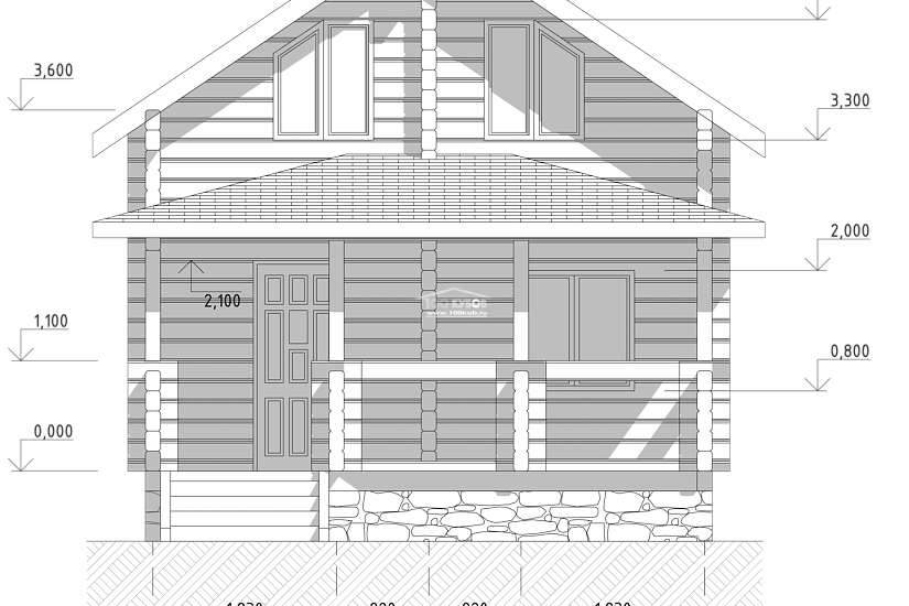 Дачный дом 2245