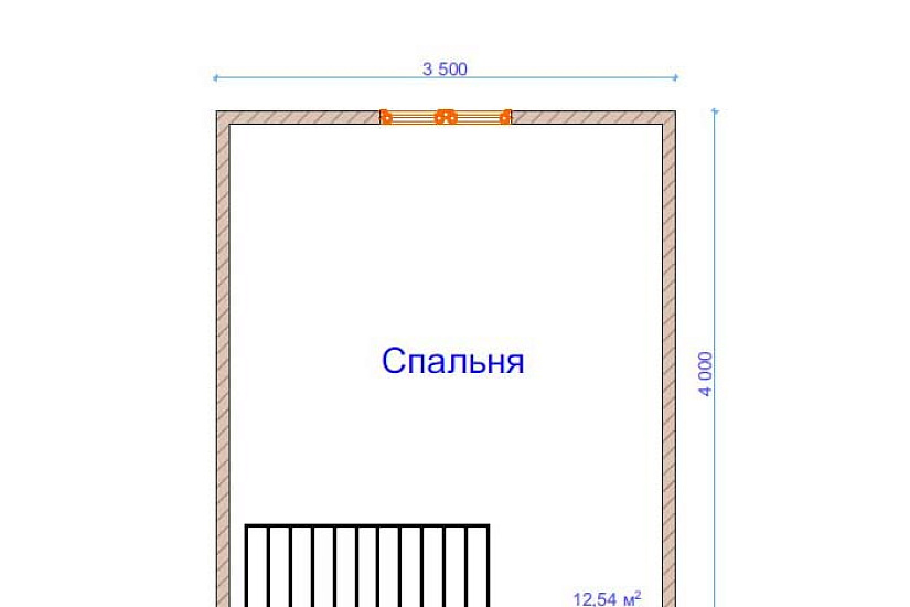 Дом из бруса №3