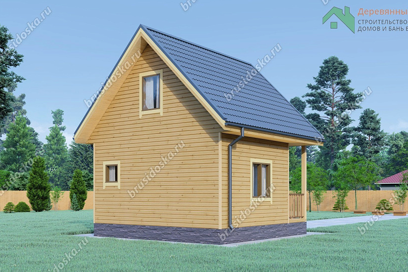 Баня 6х6 из бруса Баня 6х6 из бруса