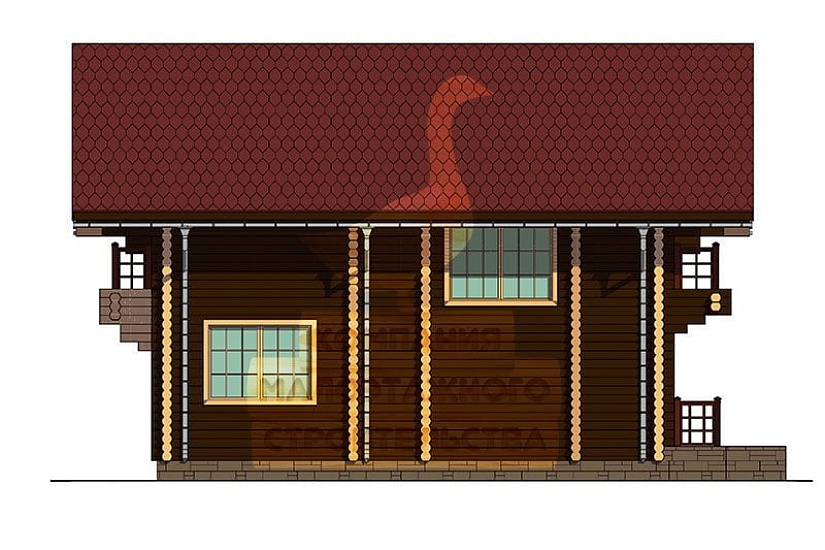 Проект дома Д-55 Проект дома Д-55