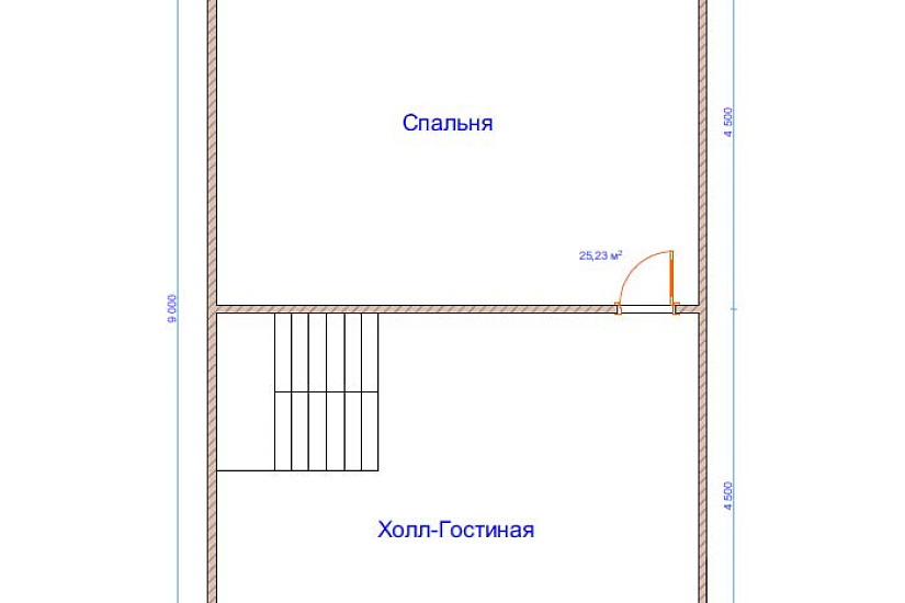 Дом из бруса №28
