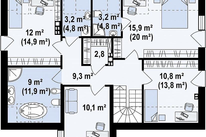 ДОМ ИЗ ГАЗОБЕТОНА ГД-160а