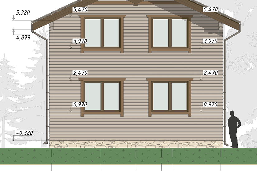 Дом-брус200х150мм-8000х9500мм-1,5эт-АР Дом-брус200х150мм-8000х9500мм-1,5эт-АР