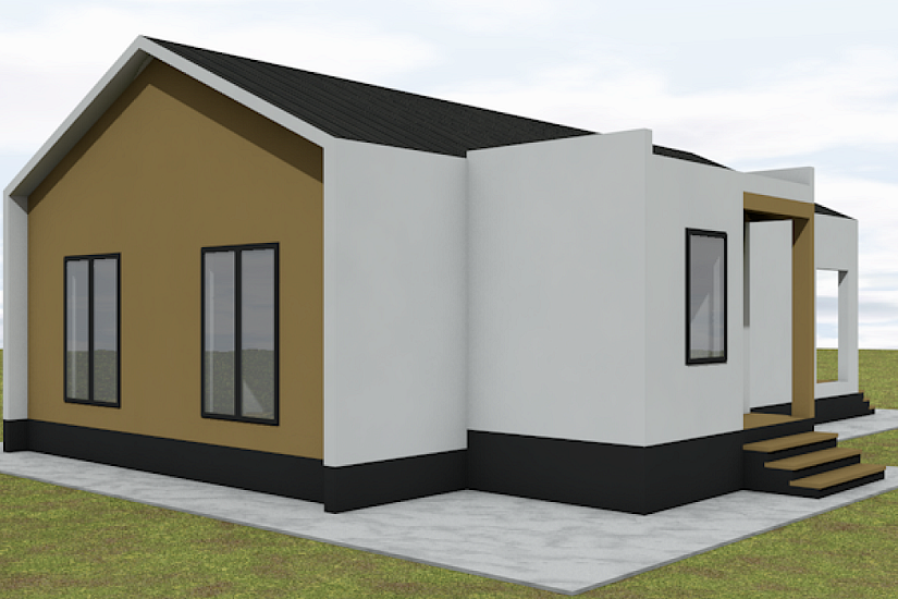 Дом-каркасно-щитовой-1этаж-9700х13750-ЭП