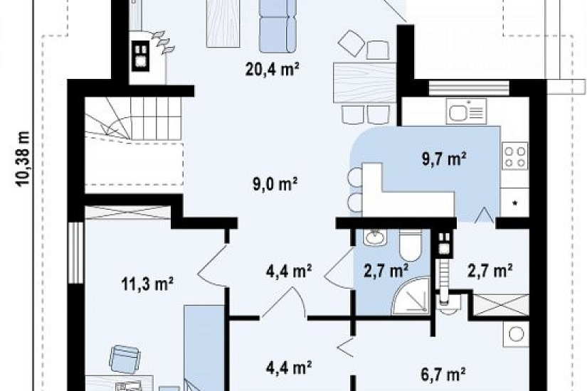 Дом ГБ 143 кв.м