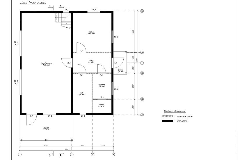 Дом-Sip-панели 170мм-1,5эт-9000х10000-РП Дом-Sip-панели 170мм-1,5эт-9000х10000-РП