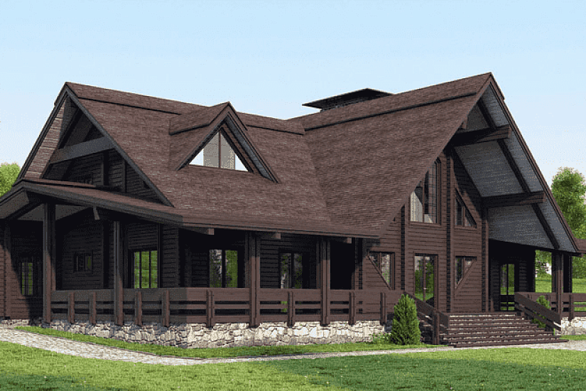 Проект дома "Лесная Заимка"