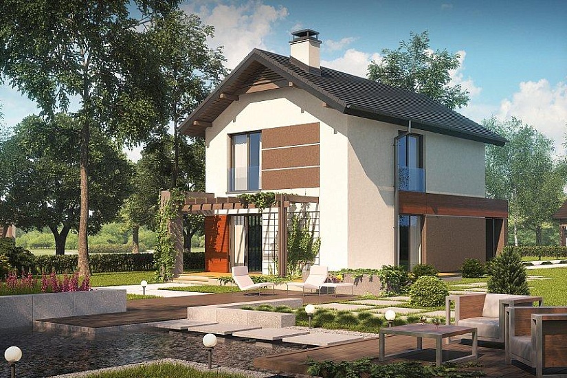 Проект дома K297 GF