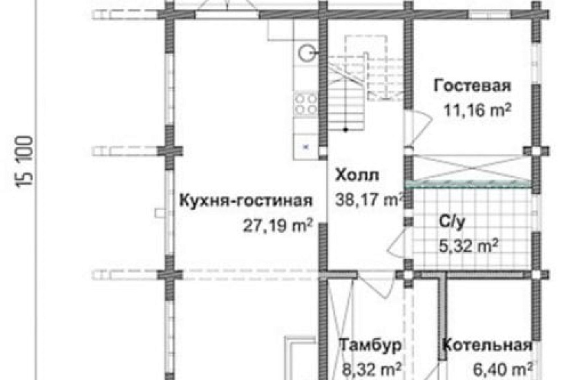 Дом ПБ 178,1 кв.м.