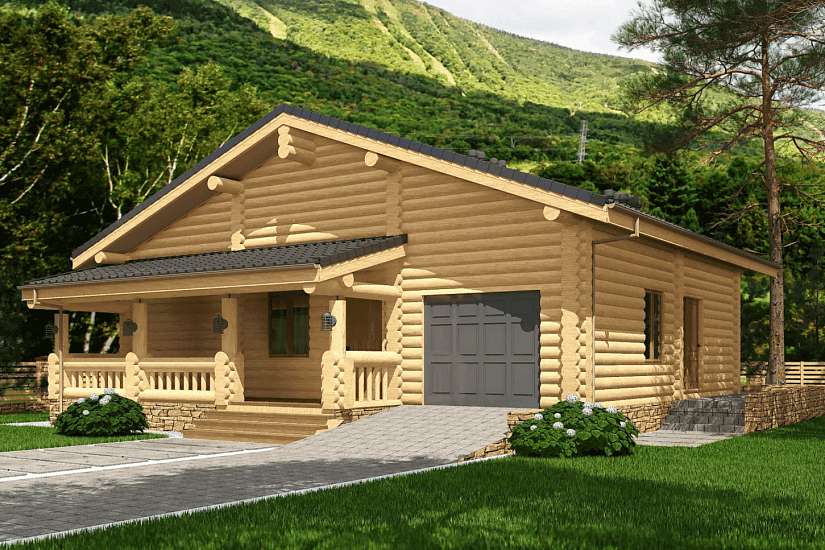 Дом-бревно250мм-11400ммх9400мм-1эт-АР