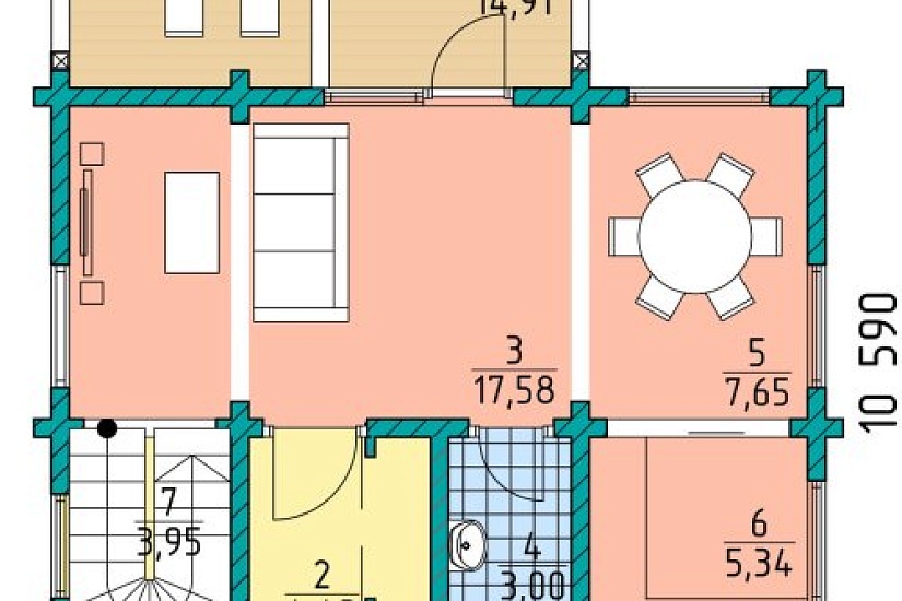 Дом БС - 97 кв.м.