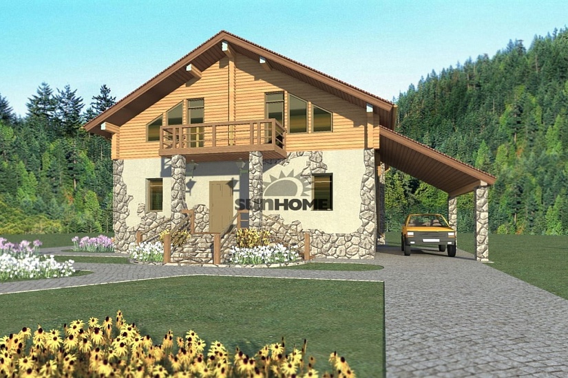 Комбинированный дом 2 Комбинированный дом 2