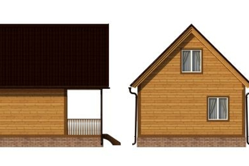 ДОМ ИЗ БРУСА ДБр-94