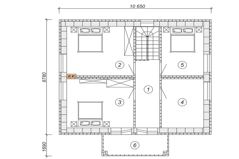 Дом-газобетон-2этажа-10470х10650-ЭП