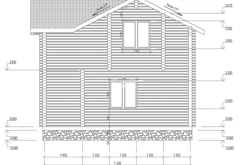 Дачный дом 2237