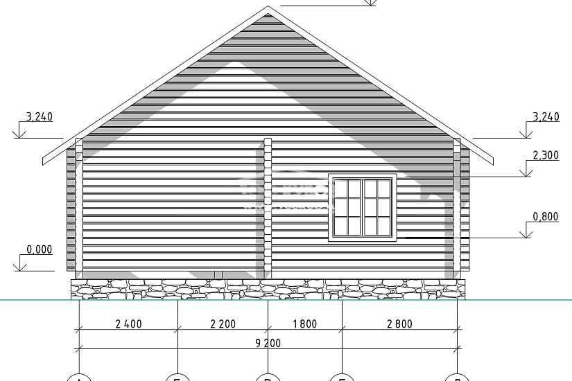 Дом - баня 2396 Дом - баня 2396