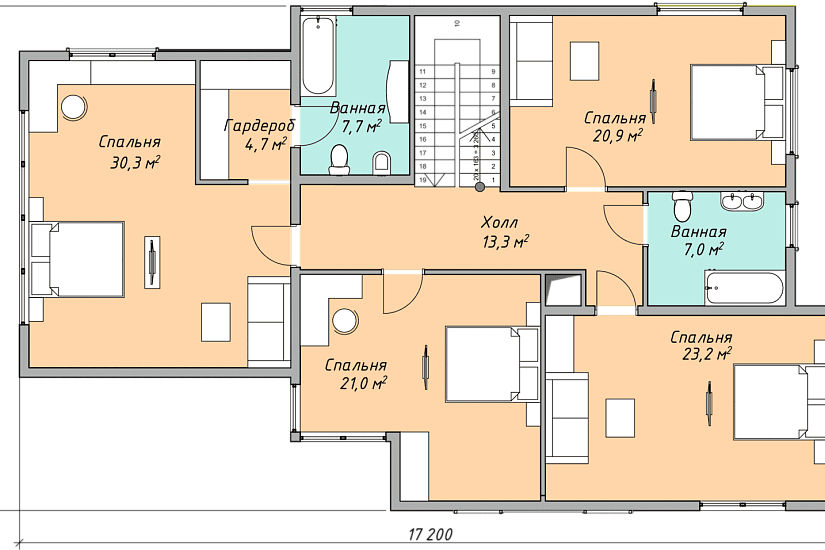Каркасный дом КД-312 Каркасный дом КД-312