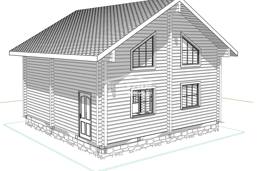 Дачный дом 2248