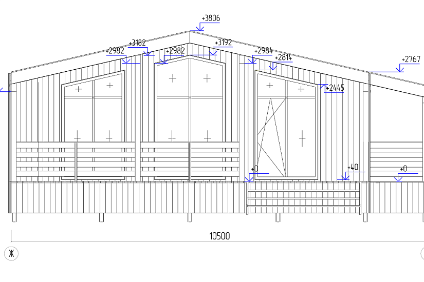 Дом-SIP-панели-1этаж-10500х14150-КР-КД Дом-SIP-панели-1этаж-10500х14150-КР-КД
