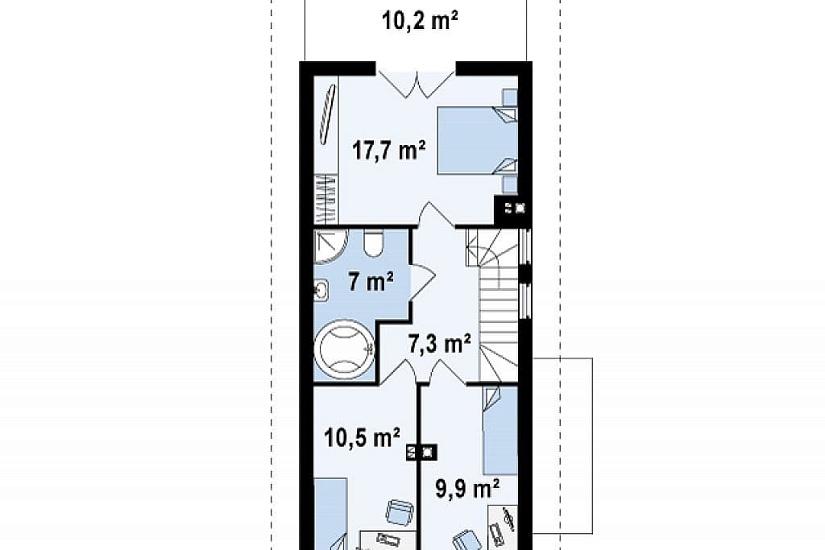 ДОМ ИЗ ГАЗОБЕТОНА ГД-118а