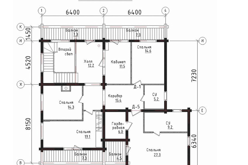 Жилой коттедж №24