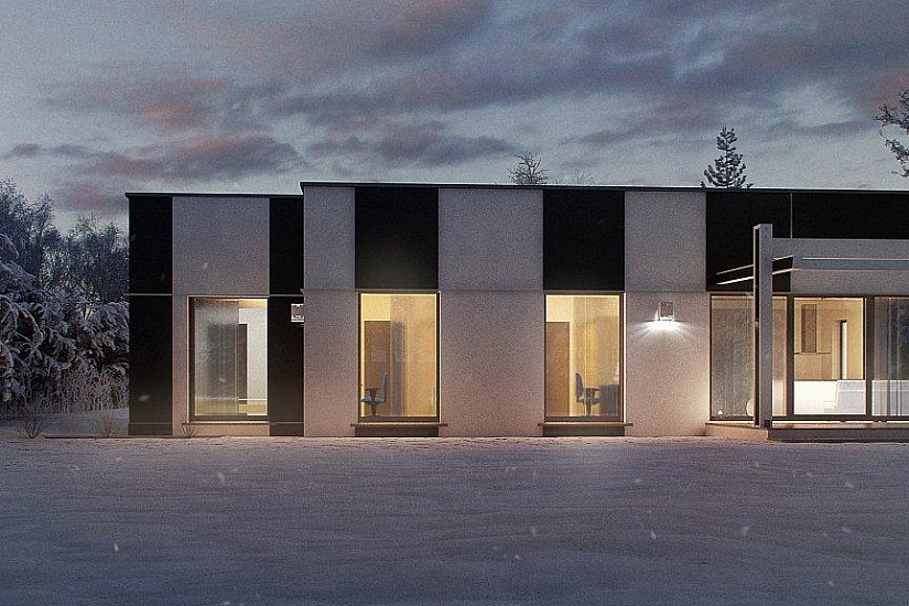 Проект дома Kx116